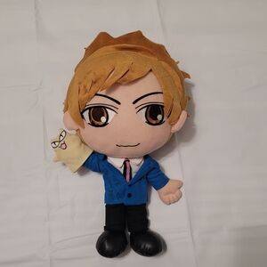 Rare Ouran High School Host Club Kaoru Hitachiin Plush Greg Ayres Autograph 14"